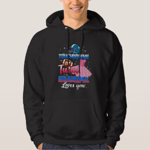 Gender Reveal Touchdowns Or Tutus Grandma Love You Hoodie