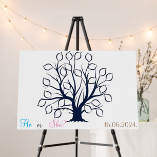 Gender reveal! Vote for gender Foam Board