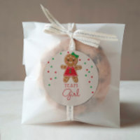 Gender Reveal Voting Team Girl Gingerbread