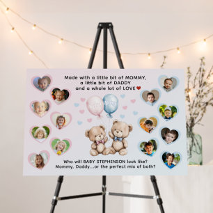 Gender Reveal Who Will Baby Look Like Photos Foam Board