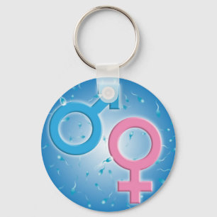 Gender Science Keychain