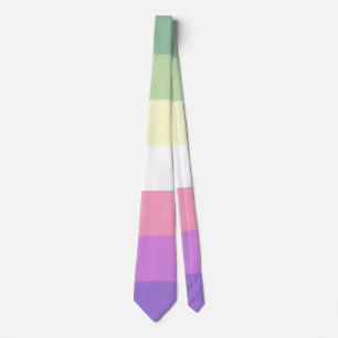 Genderfae Pride Flag Neck Tie