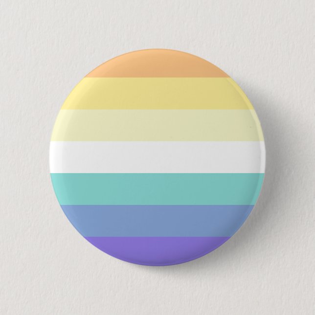 Genderfaun Pride Flag  Button (Front)