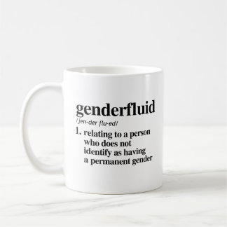 Genderfluid Definition - Defined LGBTQ Terms - Coffee Mug