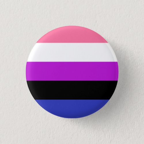 Genderfluid flag button