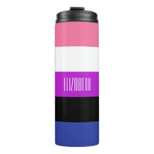 Genderfluid Flag Thermal Tumbler