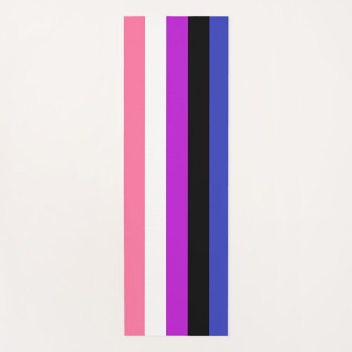 Genderfluid Flag Yoga Mat