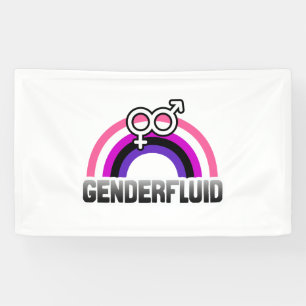 Genderfluid Gender Symbol Banner
