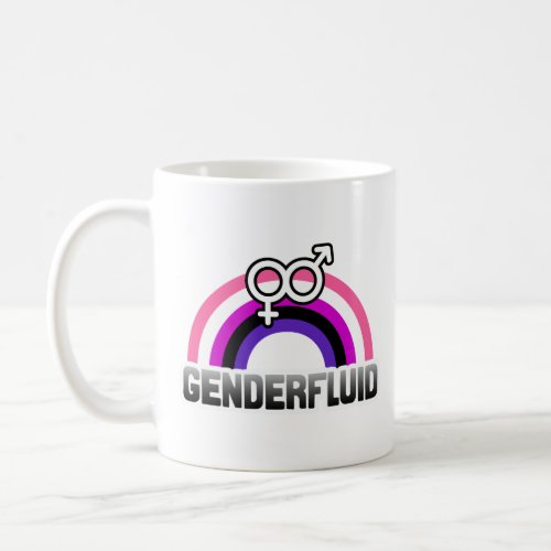 Genderfluid Gender Symbol Coffee Mug