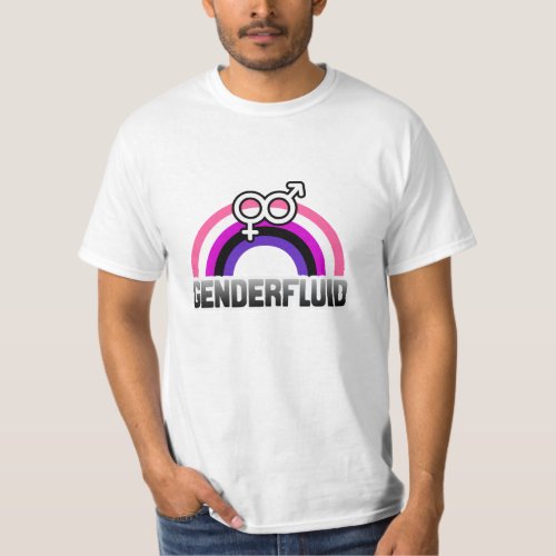 Genderfluid Gender Symbol T_Shirt