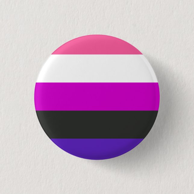 Genderfluid Pinback Button (Front)