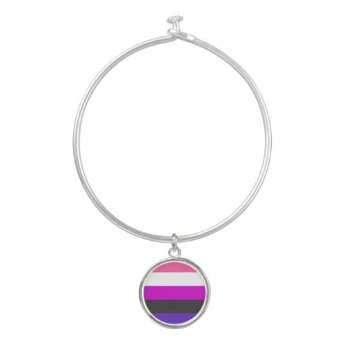 Genderfluid Pride Flag Bangle Bracelet