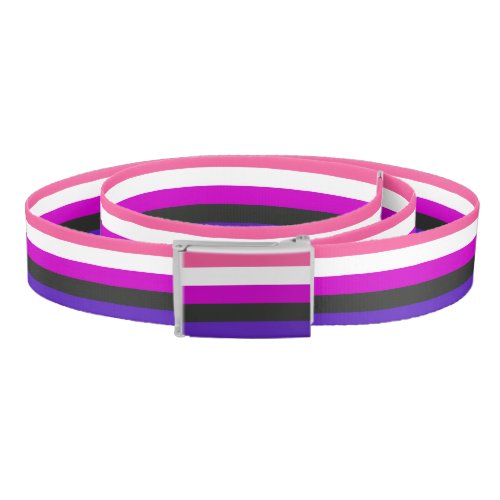 Genderfluid Pride Flag Belt