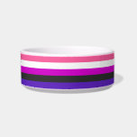 Genderfluid Pride Flag Bowl<br><div class="desc">LGBTQ  Pride Apparel for Everyone!
Browse over 10, 000  Pride and Flag Gifts including LGBTQ  Activism,  Equality and Culture Designs.  The Most Unique Gay,  Lesbian Bi,  Trans,  Queer  Apparel on the web. Shop now and find your own style from GAY to Z:  http://www.LgbtShirts.com</div>