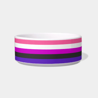 Genderfluid Pride Flag Bowl
