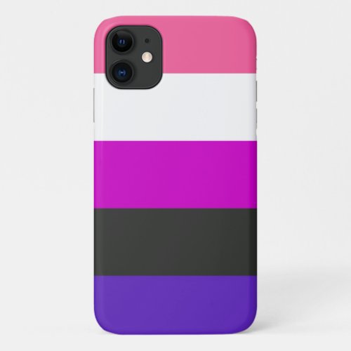 Genderfluid Pride Flag iPhone 11 Case