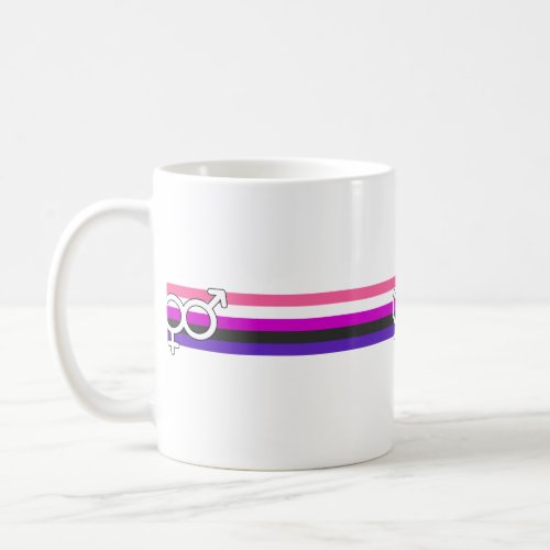 Genderfluid Pride Flag Coffee Mug