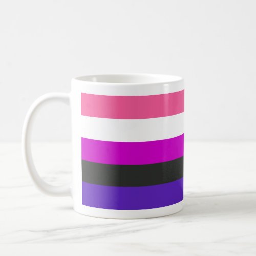 Genderfluid Pride Flag Coffee Mug
