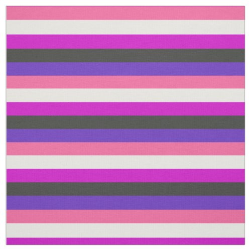 Genderfluid Pride Flag Fabric