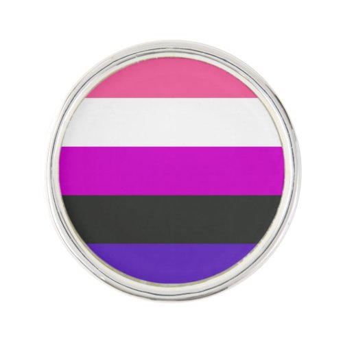 Genderfluid Pride Flag Lapel Pin