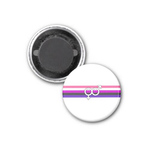 Genderfluid Pride Flag Magnet