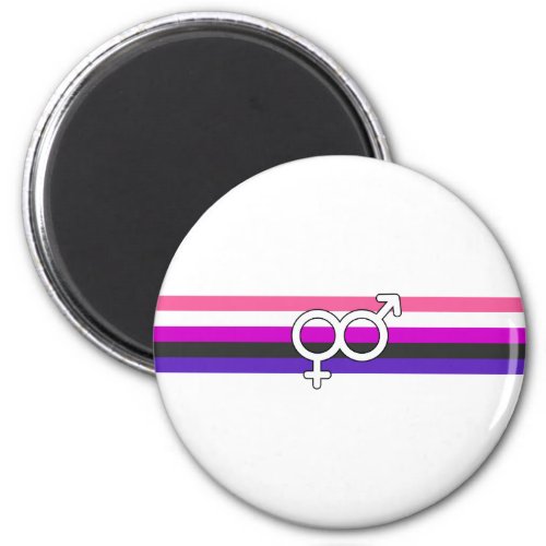 Genderfluid Pride Flag Magnet