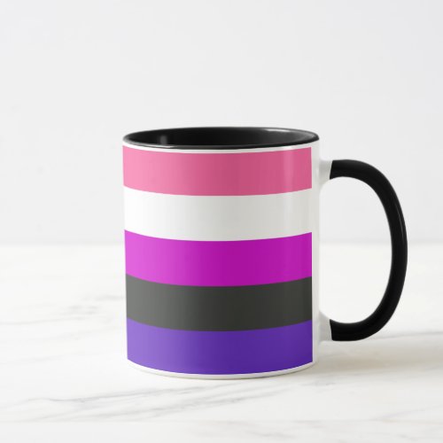 Genderfluid Pride Flag Mug