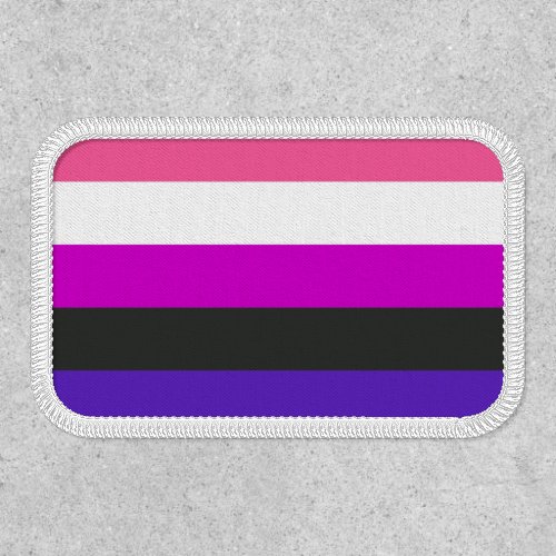 Genderfluid Pride Flag Patch