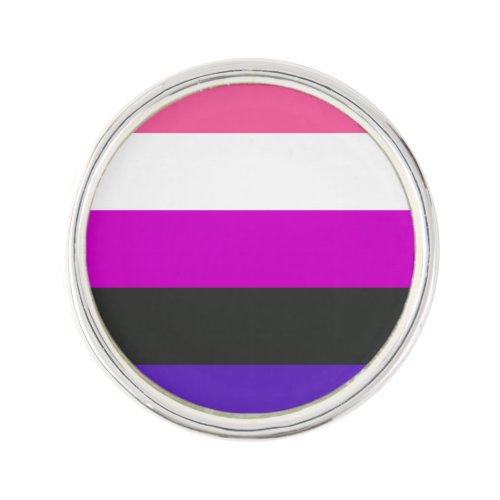 Genderfluid Pride Flag Pin