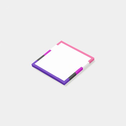 Genderfluid Pride Flag Post_it Notes