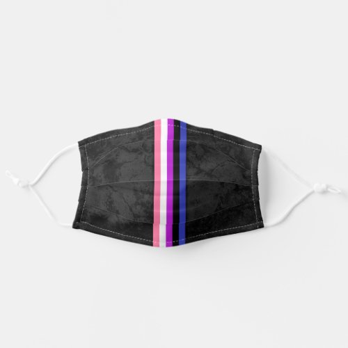 Genderfluid Pride Flag Stripe Adult Cloth Face Mask