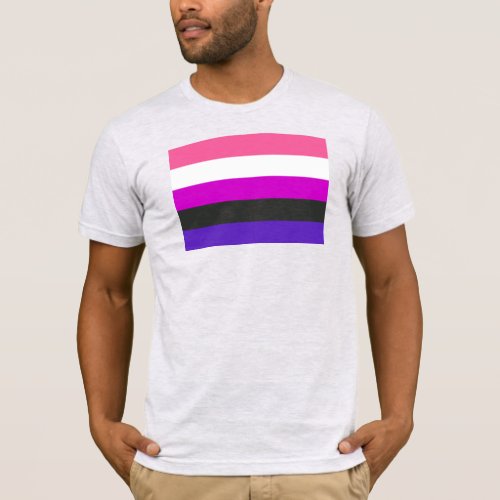Genderfluid Pride Flag T_Shirt