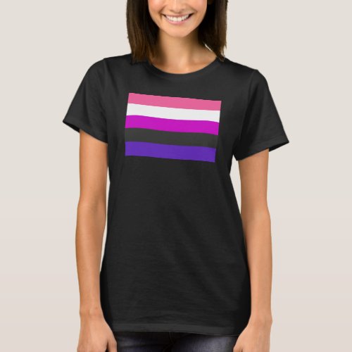 Genderfluid Pride Flag T_Shirt
