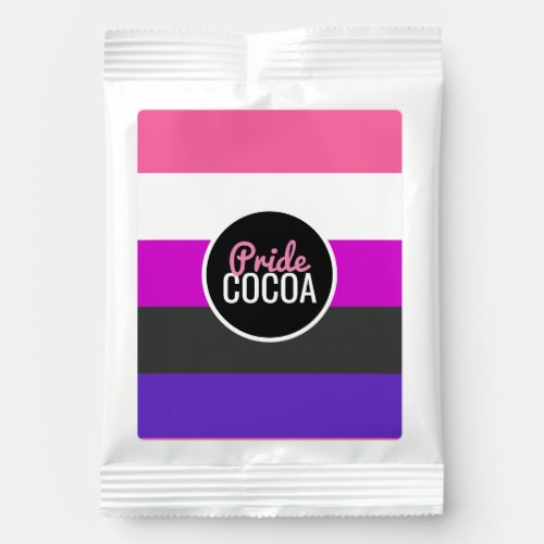 Genderfluid Pride Hot Chocolate Drink Mix