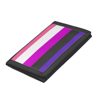 Genderfluid Pride Tri-fold Wallet