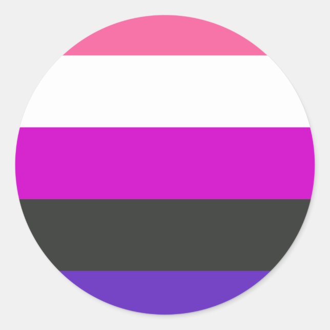 Genderfluid Sticker (Front)