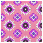 Genderfluidity pride colors /pink flower pattern fabric