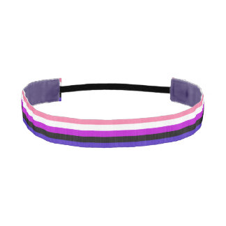 Genderfluidity Pride flag Athletic Headband