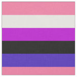 Genderfluidity Pride flag Fabric