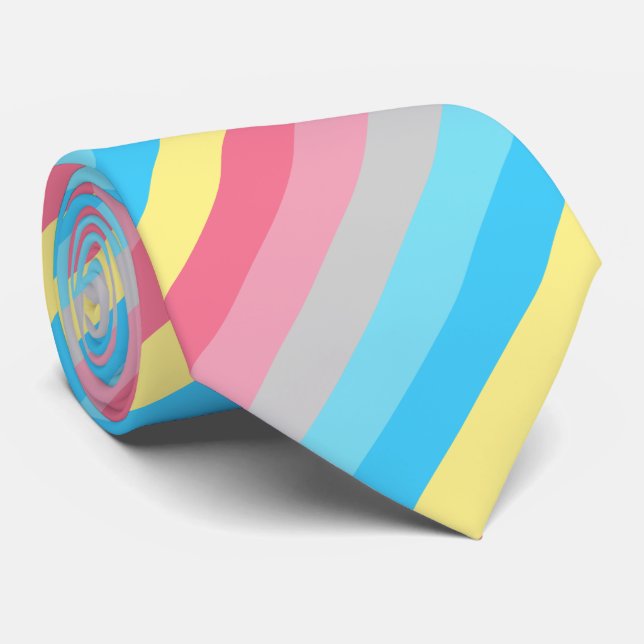 Genderflux Colors Krawatte Neck Tie (Rolled)