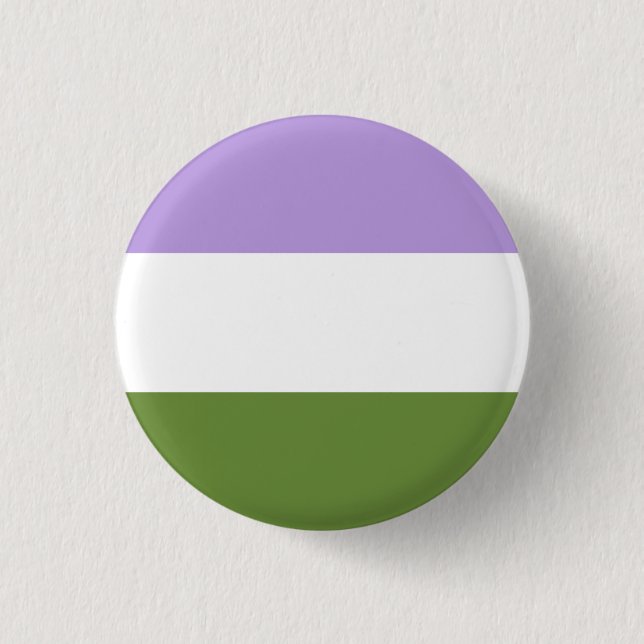 Genderqueer Button (Front)