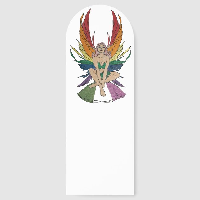 Genderqueer Faerie Bookmarks (Front)
