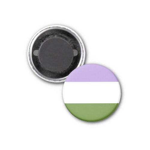 Genderqueer Flag Magnet