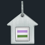 GENDERQUEER FLAG ORIGINAL -.png Pet Tag<br><div class="desc">If life were a T-shirt, it would be totally Gay! Browse over 1, 000 Pride, Culture, Equality, Slang, & Humor Designs. The Most Unique Gay, Lesbian Bi, Trans, Queer, and Intersexed Apparel on the web. Everything from GAY to Z @ http://www.GlbtShirts.com FIND US ON: THE WEB: http://www.GlbtShirts.com FACEBOOK: http://www.facebook.com/glbtshirts TWITTER:...</div>