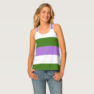 GenderQueer Flag Tank Top