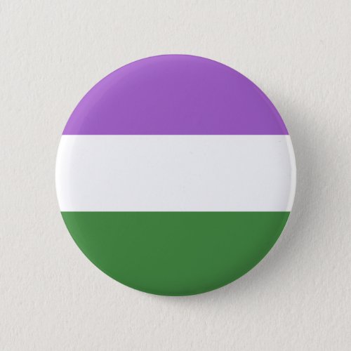 Genderqueer Gender Queer Trans Nonbinary Button