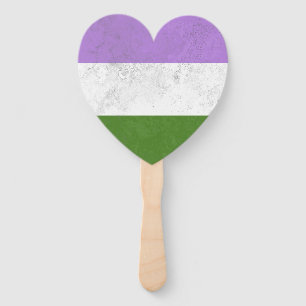 Genderqueer Hand Fan
