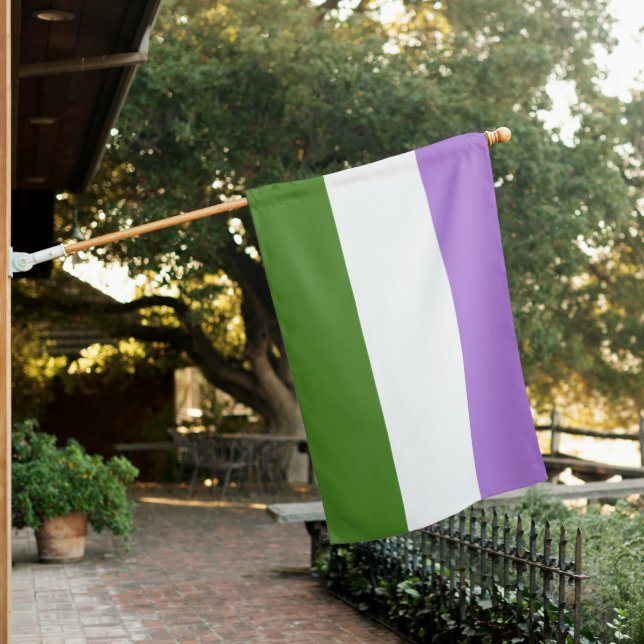 Genderqueer Pride Flag (In SItu)