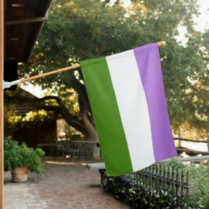 Genderqueer Pride flag