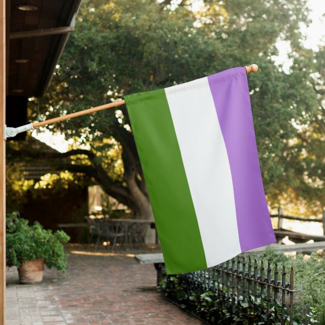 Genderqueer Pride flag (In SItu)